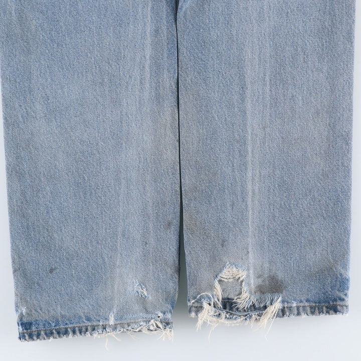 Carhartt Traditional Fit Tapered Denim Pants, Men's, Size W33 cotton Blue type light blue Vintage Second Hand