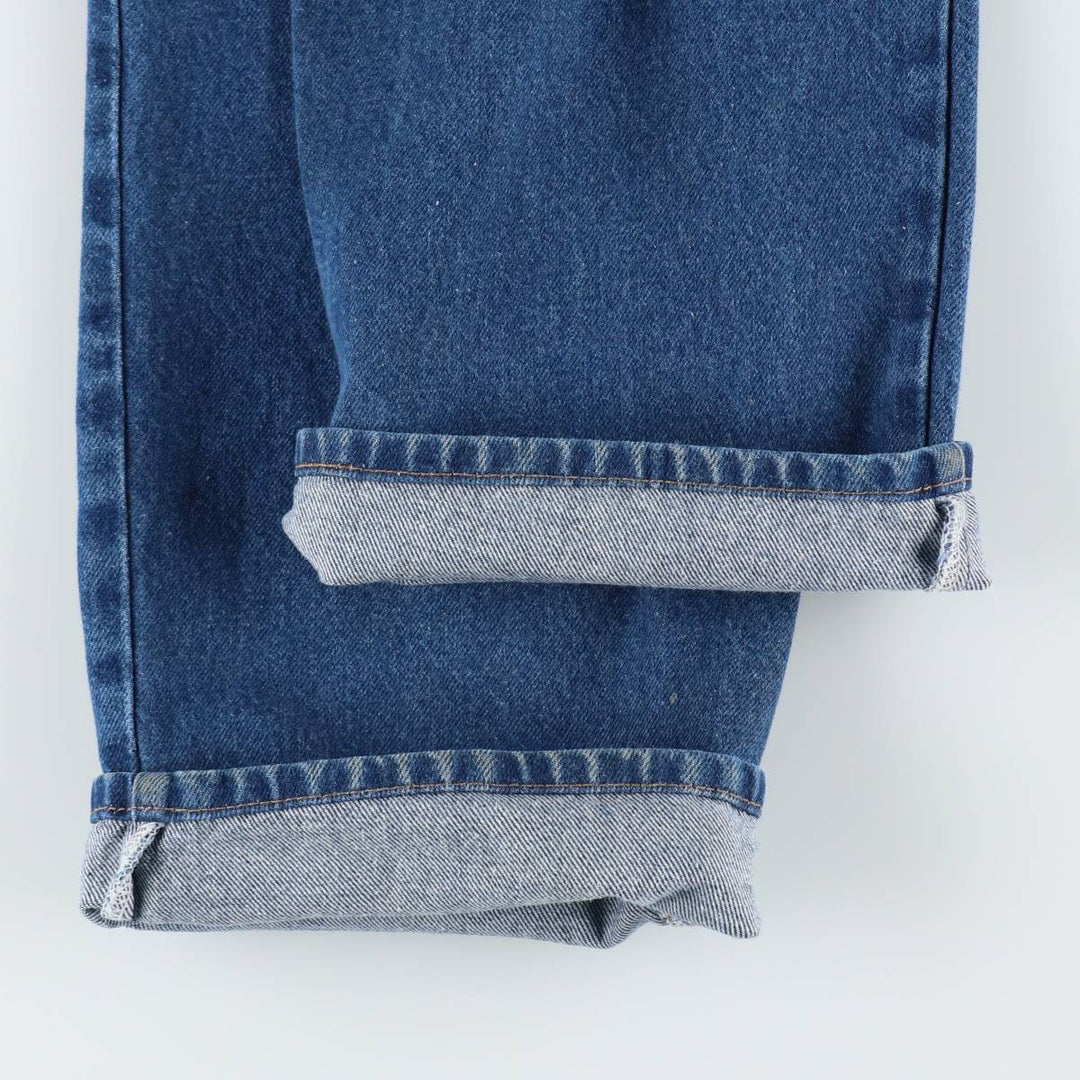 Carhartt Relaxed Fit Tapered Denim Pants for Men, W33 equivalent cotton blue type Vintage Second Hand