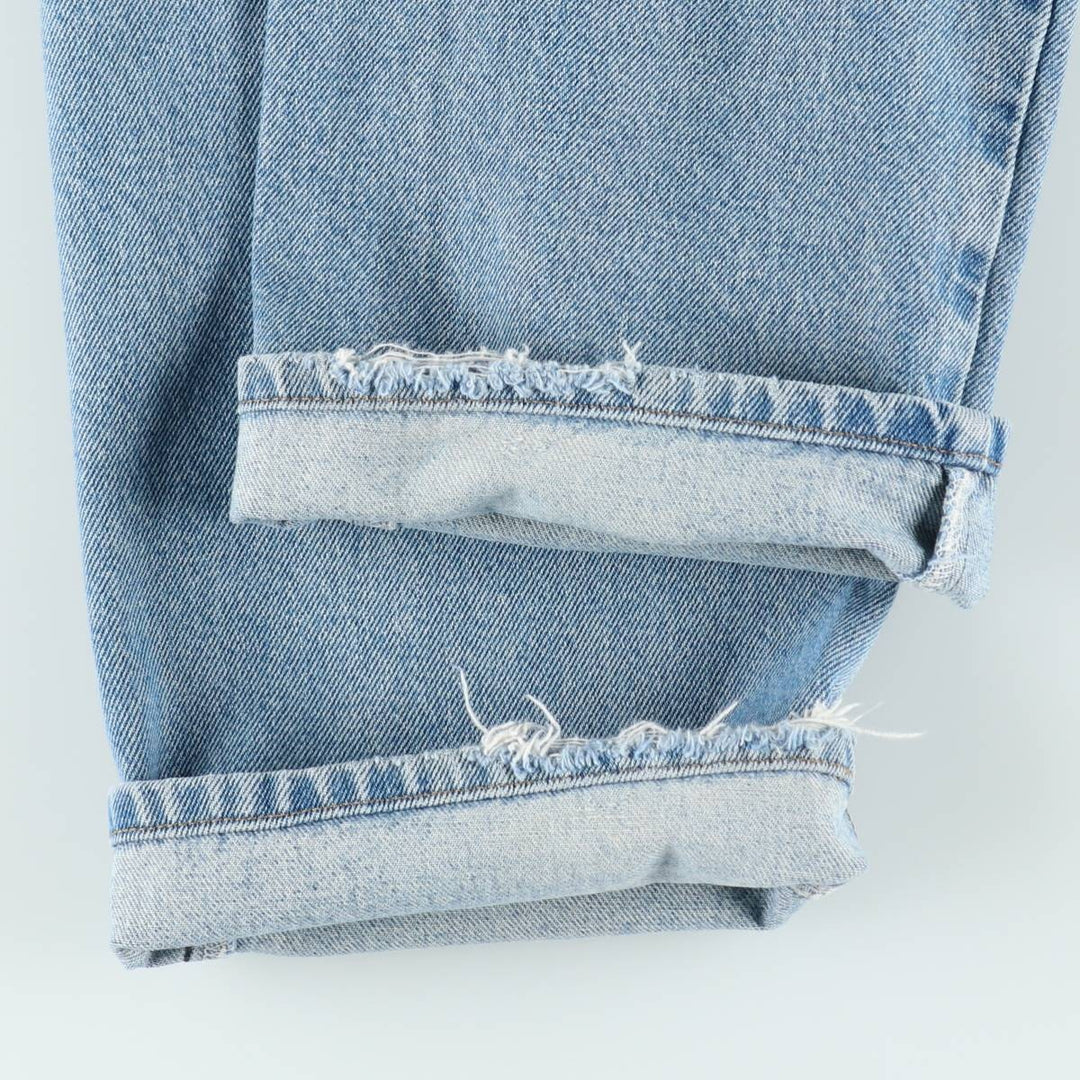 Carhartt TRADITIONAL FIT Tapered Denim Pants, Men's W34 (approx.) cotton blue type Vintage Second Hand