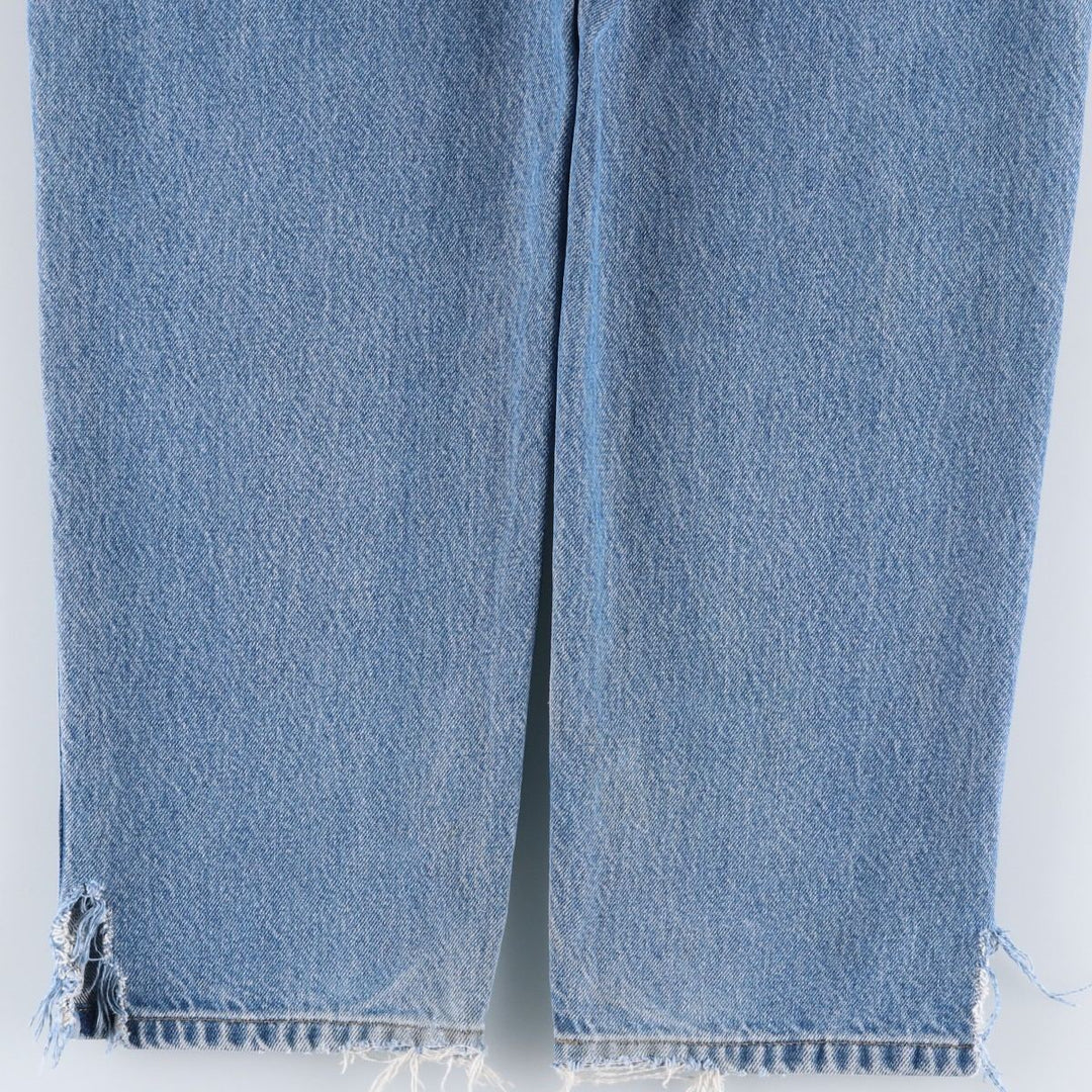 Carhartt Tapered Denim Pants for Men, W35 equivalent unclear Blue type light blue Vintage Second Hand