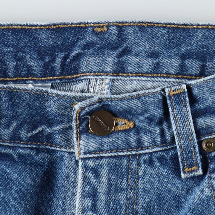 Carhartt Relaxed Fit Tapered Denim Pants for Men, W36 cotton blue type Vintage Second Hand