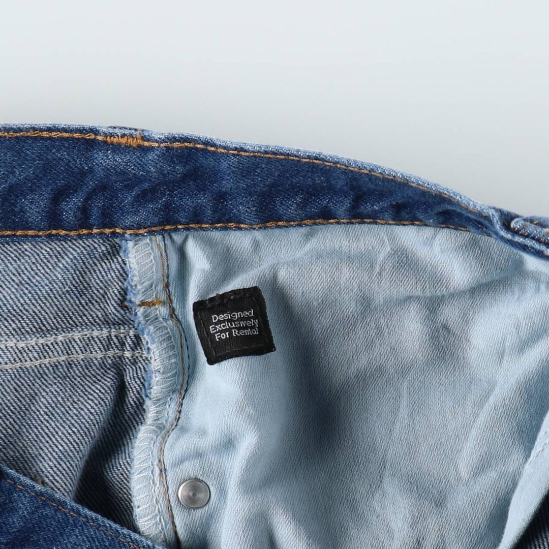 Carhartt Relaxed Fit Tapered Denim Pants for Men, W34 equivalent cotton blue type Vintage Second Hand