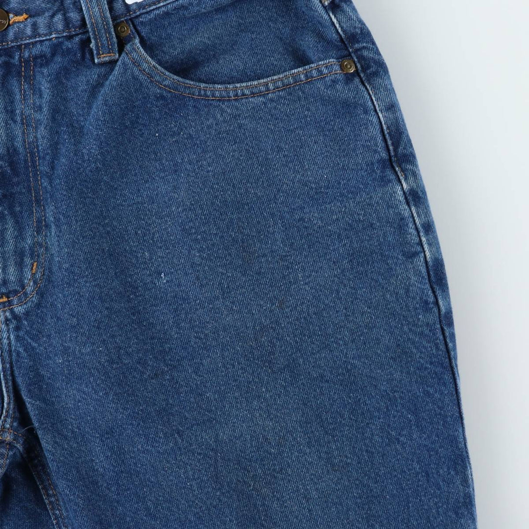 Carhartt Relaxed Fit Tapered Denim Pants for Men, W34 equivalent cotton blue type Vintage Second Hand