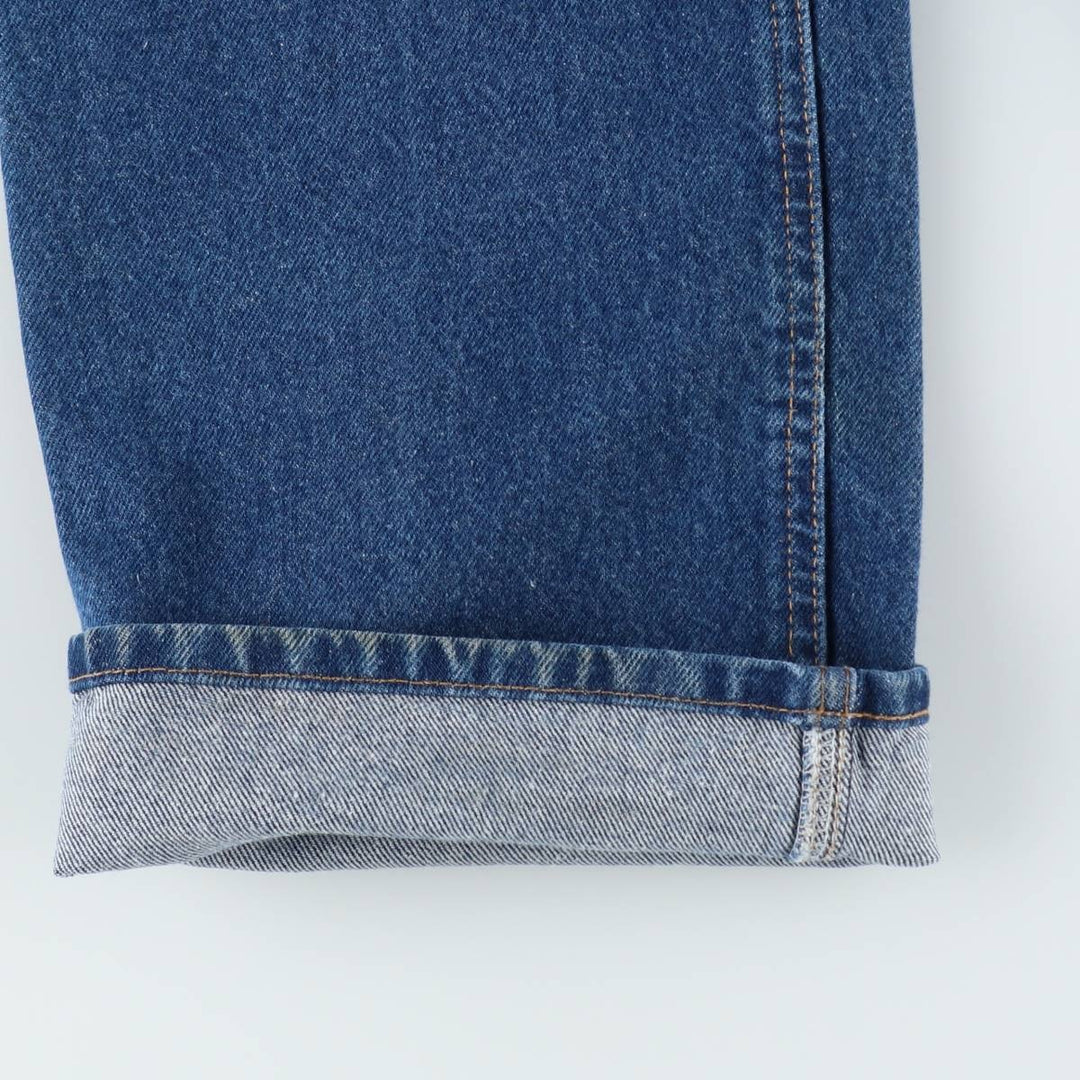 Carhartt Relaxed Fit Tapered Denim Pants for Men, W34 equivalent cotton blue type Vintage Second Hand