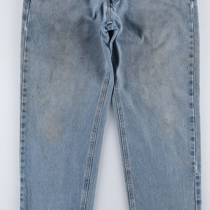 Carhartt Relaxed Fit Tapered Denim Pants for Men, W34 equivalent cotton blue type Vintage Second Hand