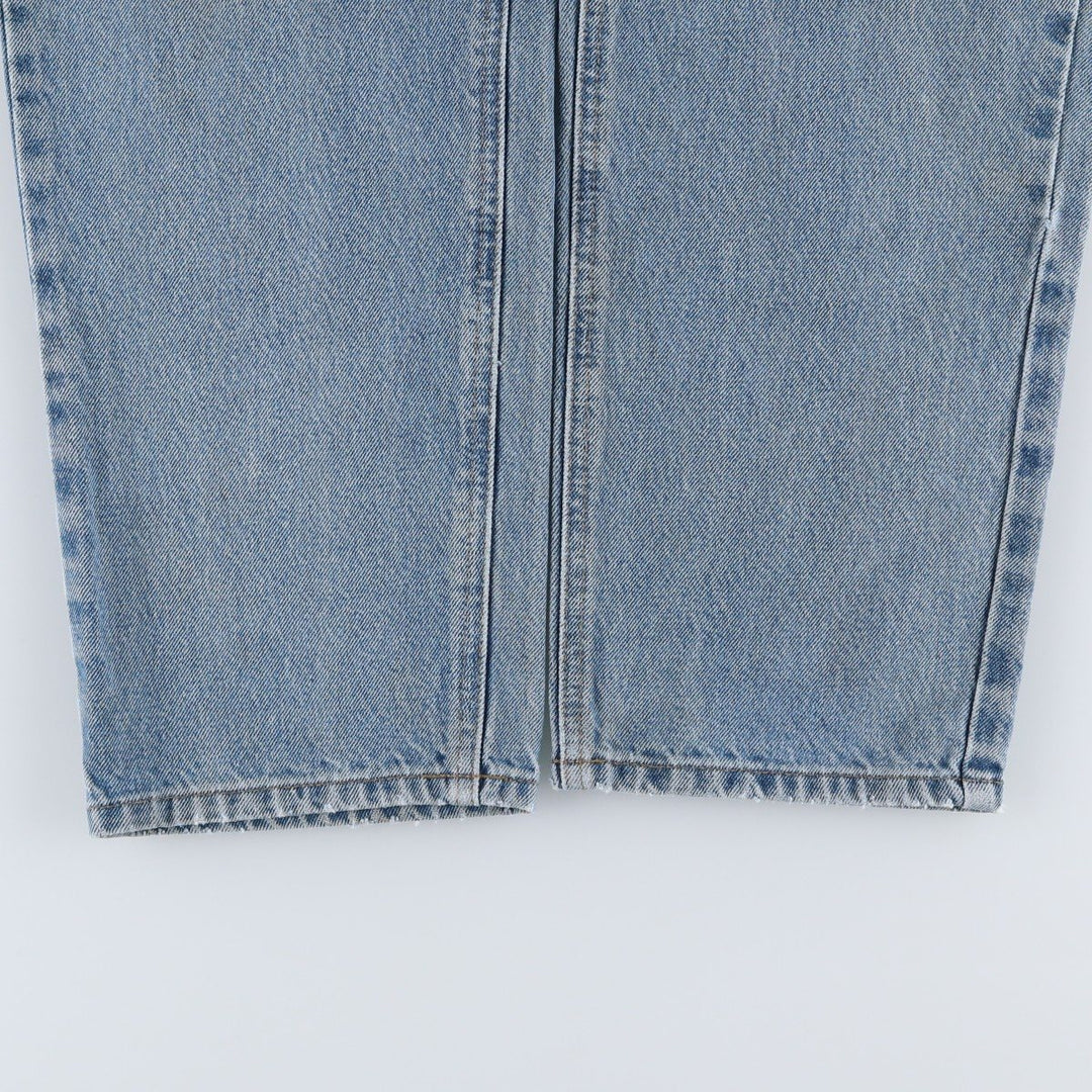 Carhartt Relaxed Fit Tapered Denim Pants for Men, W34 equivalent cotton blue type Vintage Second Hand