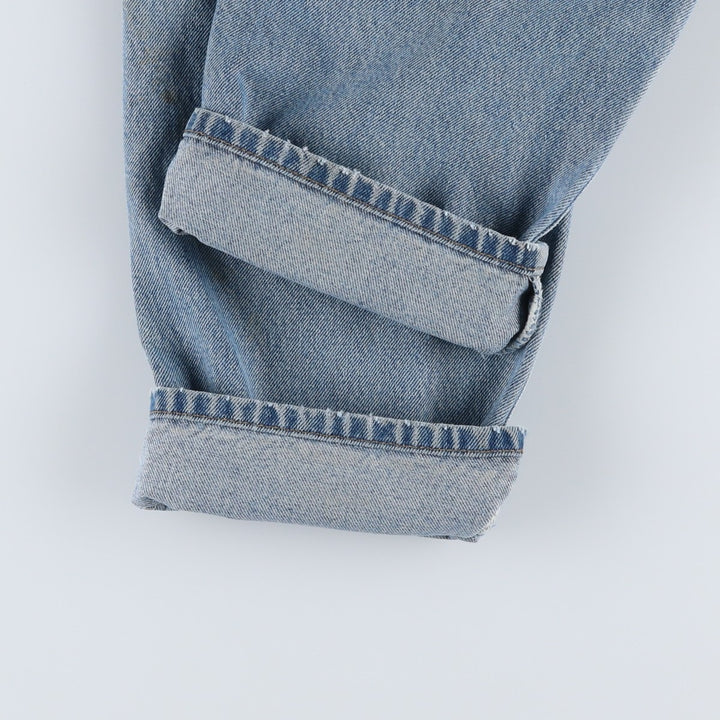 Carhartt Relaxed Fit Tapered Denim Pants for Men, W34 equivalent cotton blue type Vintage Second Hand