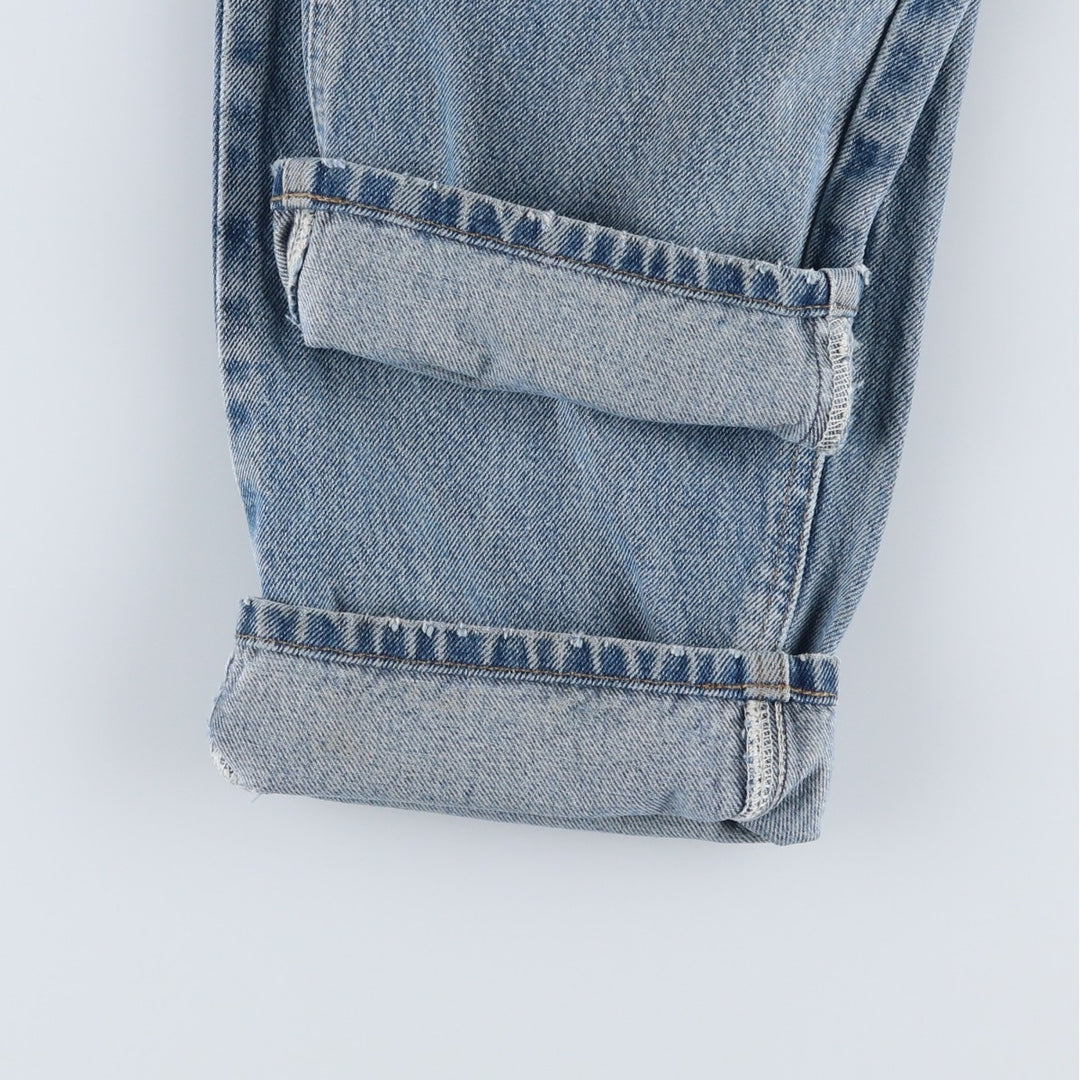 Carhartt Relaxed Fit Tapered Denim Pants for Men, W34 equivalent cotton blue type Vintage Second Hand