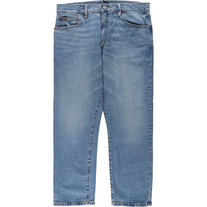Ralph Lauren POLO RALPH LAUREN men's tapered denim pants, size W35 cotton blue type Vintage Second Hand