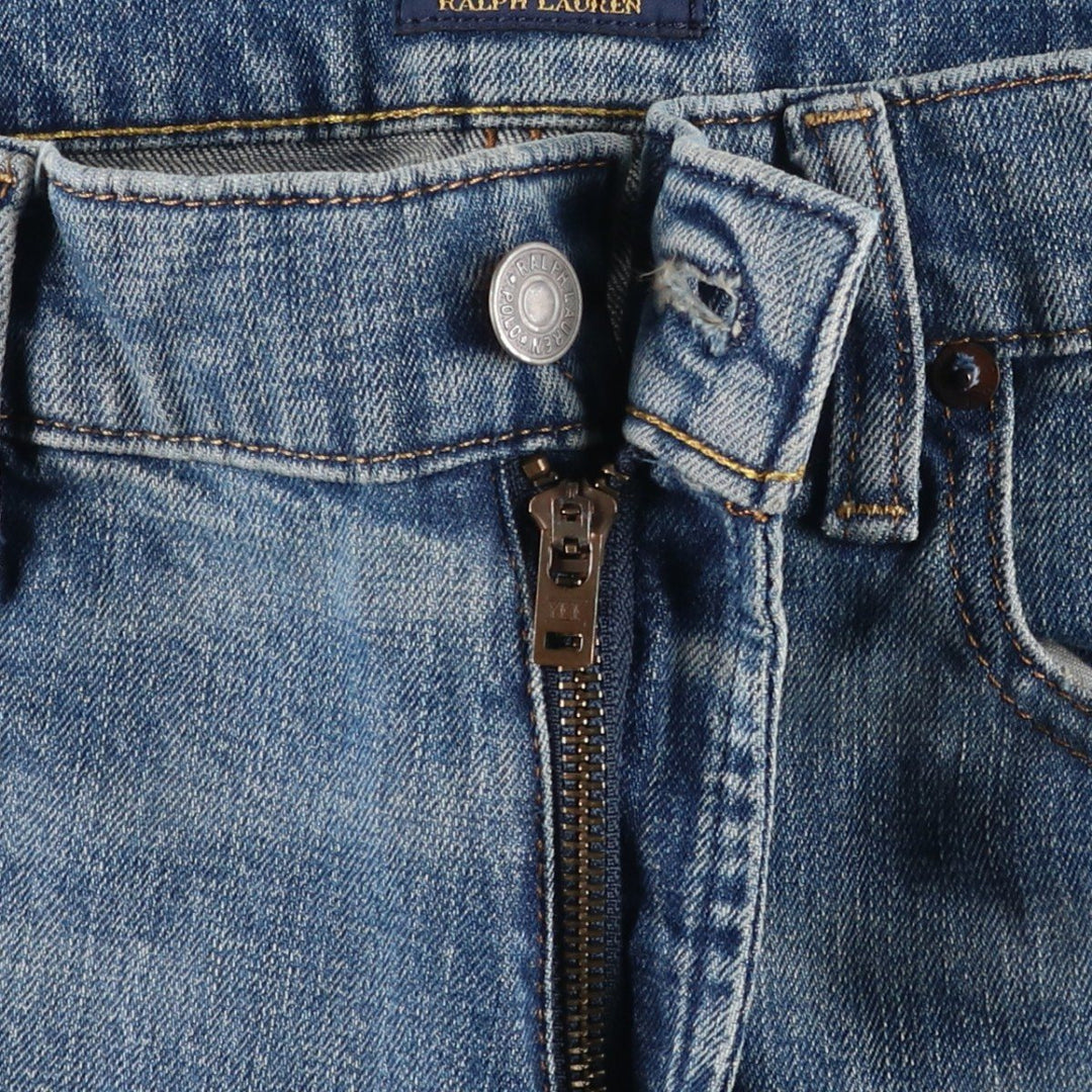 Ralph Lauren POLO RALPH LAUREN men's tapered denim pants, size W35 cotton blue type Vintage Second Hand