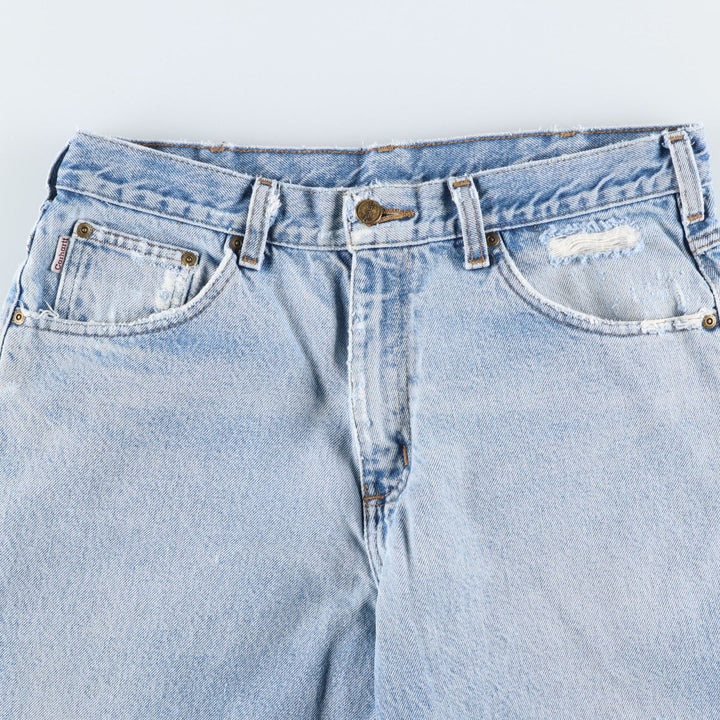 Carhartt Loose Fit Straight Denim Pants, Men's Size W34 (approx.) unclear blue type Vintage Second Hand