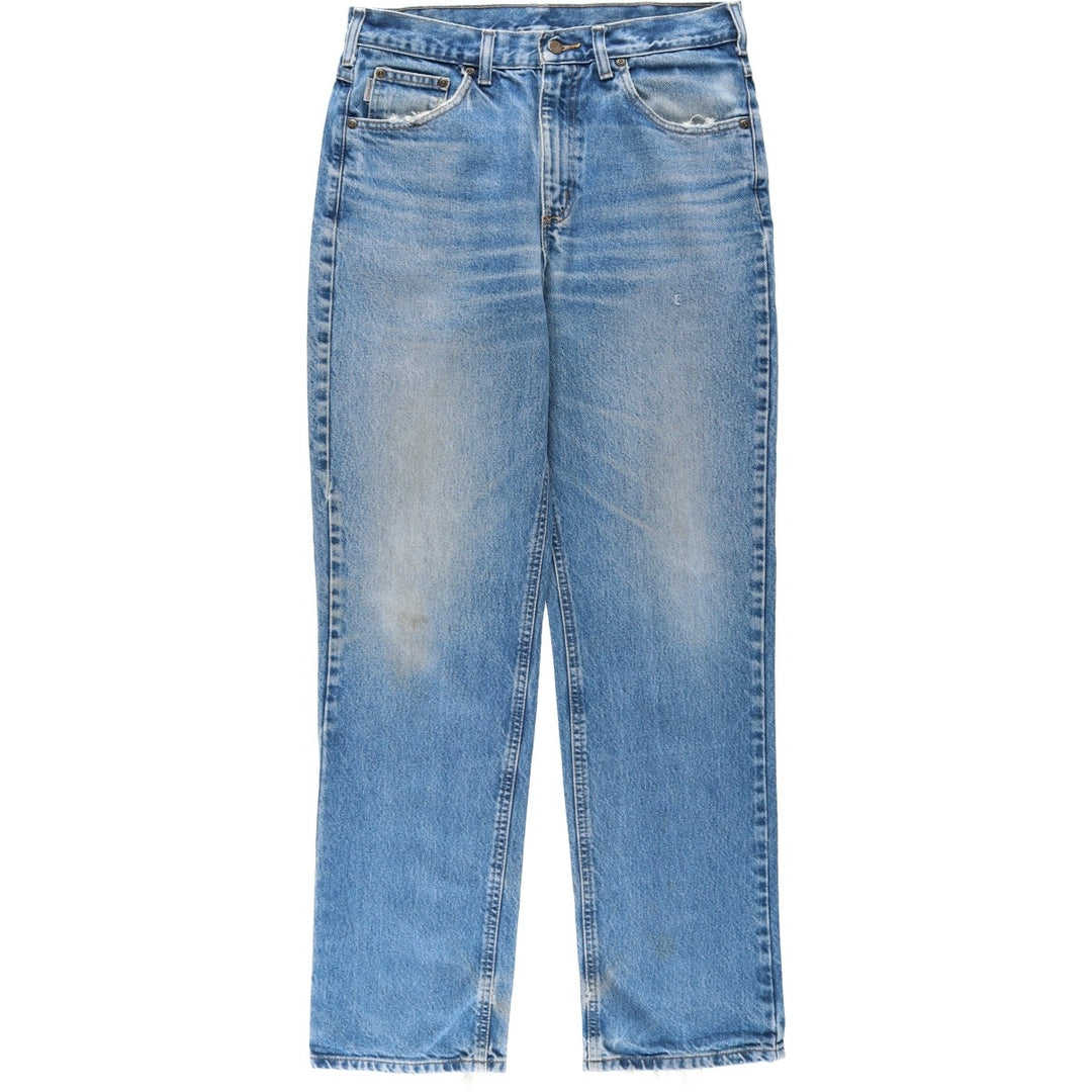 Carhartt Traditional Fit Tapered Denim Pants, Men's, Size W33 cotton blue type Vintage Second Hand