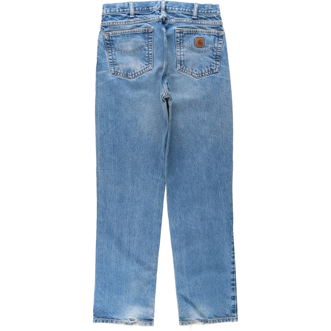 Carhartt Traditional Fit Tapered Denim Pants, Men's, Size W33 cotton blue type Vintage Second Hand