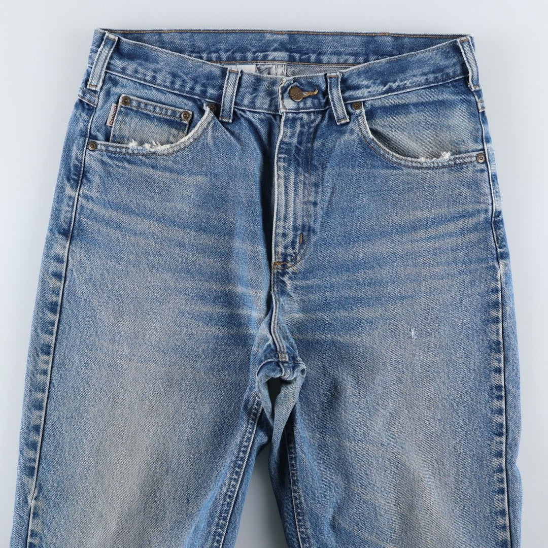Carhartt Traditional Fit Tapered Denim Pants, Men's, Size W33 cotton blue type Vintage Second Hand