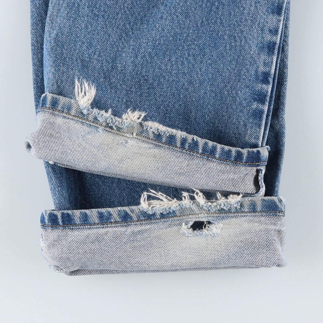 Carhartt Traditional Fit Tapered Denim Pants, Men's, Size W33 cotton blue type Vintage Second Hand