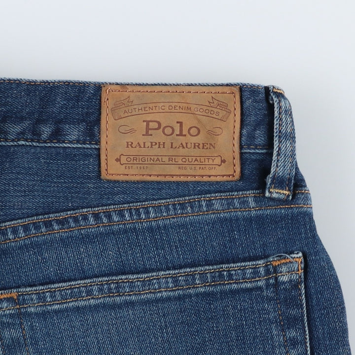 Ralph Lauren Polo Ralph Lauren Straight Denim Pants, Men's W35 (approx.) cotton blue type Vintage Second Hand