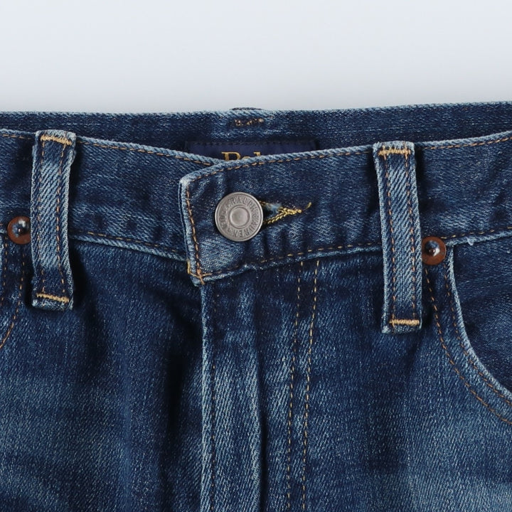 Ralph Lauren Polo Ralph Lauren Straight Denim Pants, Men's W35 (approx.) cotton blue type Vintage Second Hand