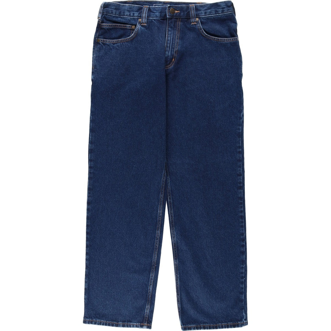 Carhartt Relaxed Fit Tapered Denim Pants for Men, W33 equivalent cotton blue type Vintage Second Hand