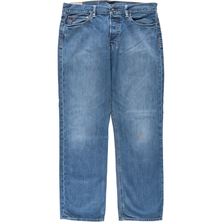 Ralph Lauren POLO RALPH LAUREN straight denim pants for men, W37 equivalent cotton blue type Vintage Second Hand