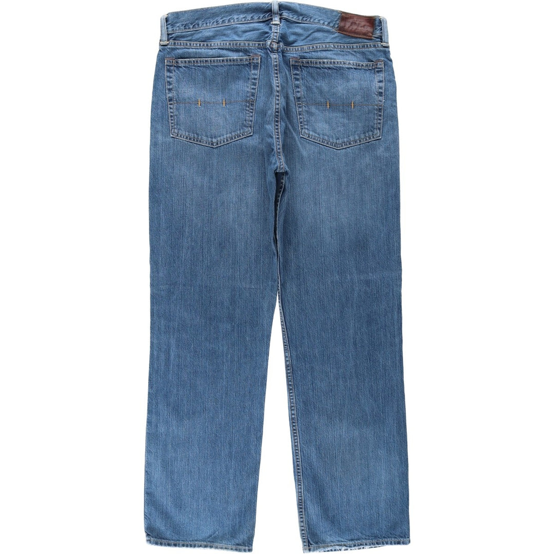 Ralph Lauren POLO RALPH LAUREN straight denim pants for men, W37 equivalent cotton blue type Vintage Second Hand