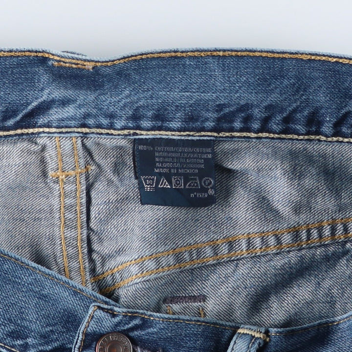 Ralph Lauren POLO RALPH LAUREN straight denim pants for men, W37 equivalent cotton blue type Vintage Second Hand