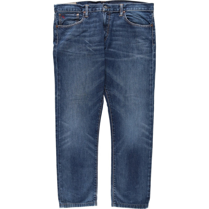 Ralph Lauren POLO RALPH LAUREN tapered denim pants for men, W38 equivalent cotton blue type Vintage Second Hand