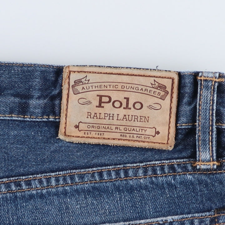 Ralph Lauren POLO RALPH LAUREN tapered denim pants for men, W38 equivalent cotton blue type Vintage Second Hand