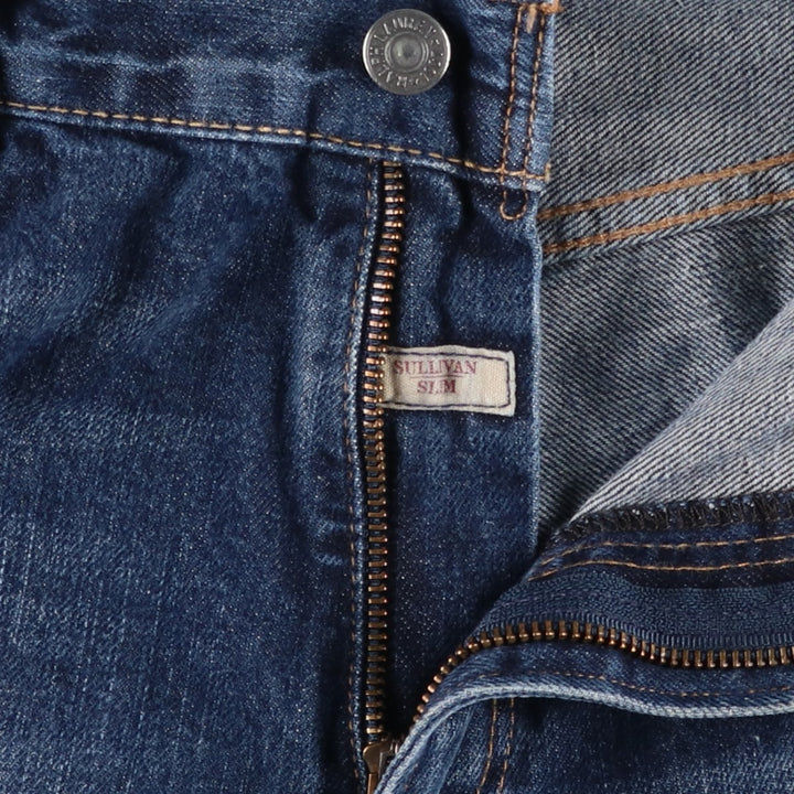 Ralph Lauren POLO RALPH LAUREN tapered denim pants for men, W38 equivalent cotton blue type Vintage Second Hand