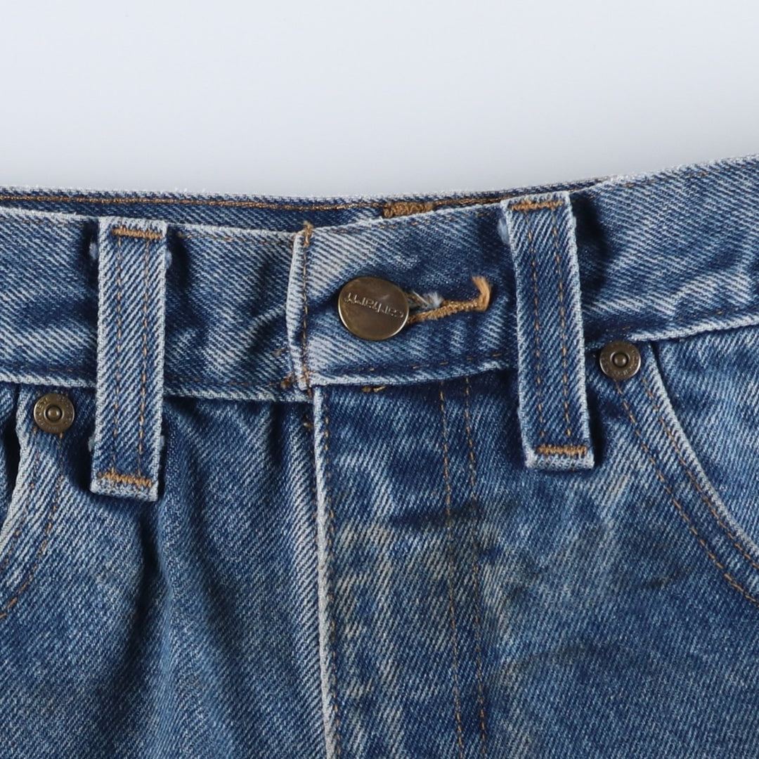Carhartt Relaxed Fit Tapered Denim Pants for Men, W32 equivalent cotton blue type Vintage Second Hand