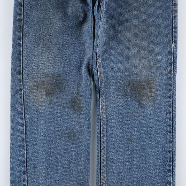 Carhartt Relaxed Fit Tapered Denim Pants for Men, W32 equivalent cotton blue type Vintage Second Hand