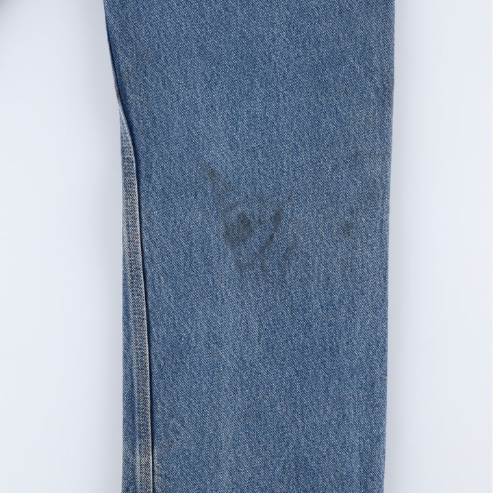 Carhartt Relaxed Fit Tapered Denim Pants for Men, W32 equivalent cotton blue type Vintage Second Hand