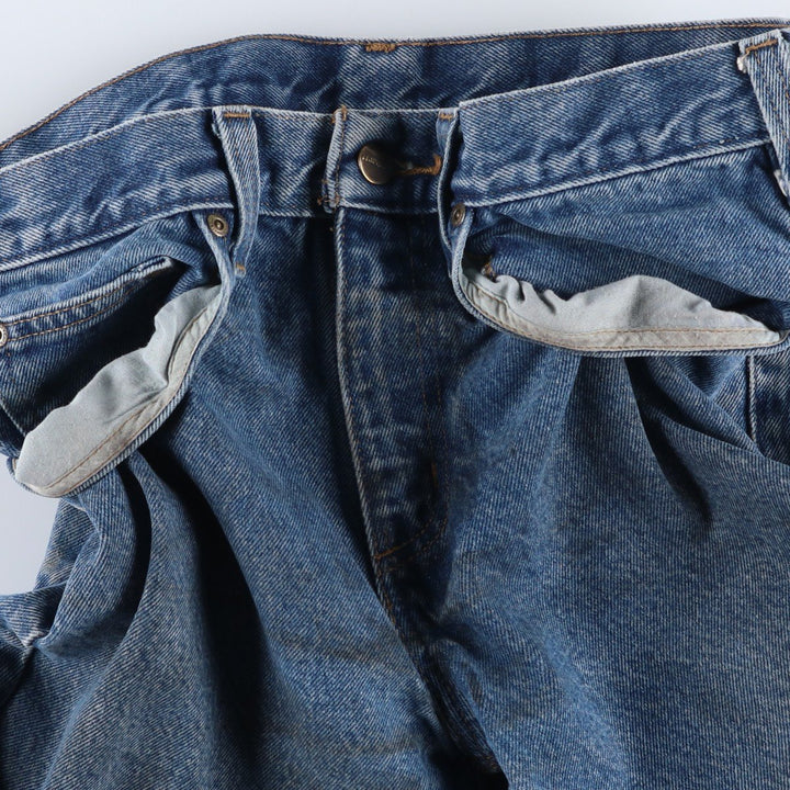 Carhartt Relaxed Fit Tapered Denim Pants for Men, W32 equivalent cotton blue type Vintage Second Hand