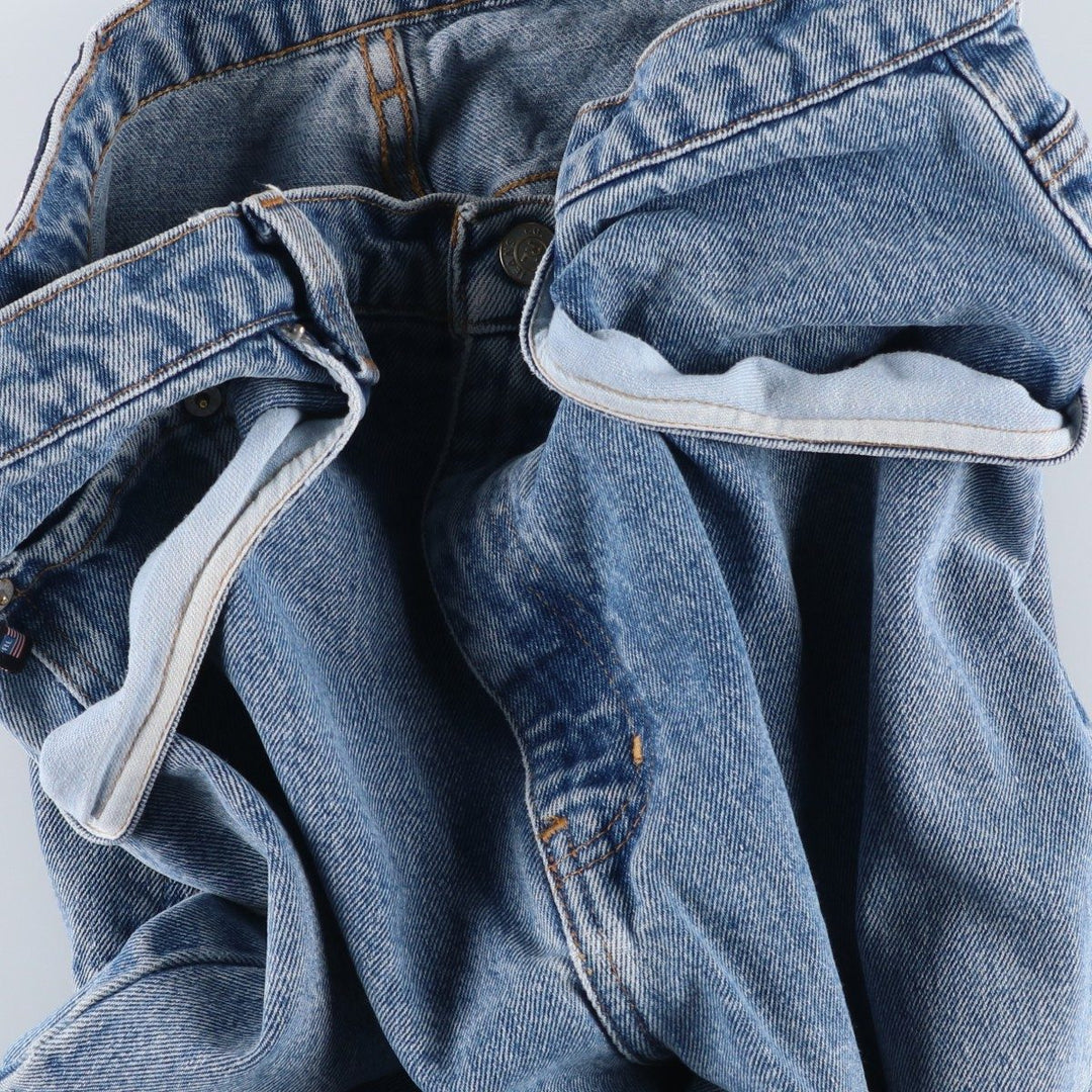 Ralph Lauren POLO RALPH LAUREN Tapered Denim Pants, Men's Size W32 (approx.) cotton blue type Vintage Second Hand