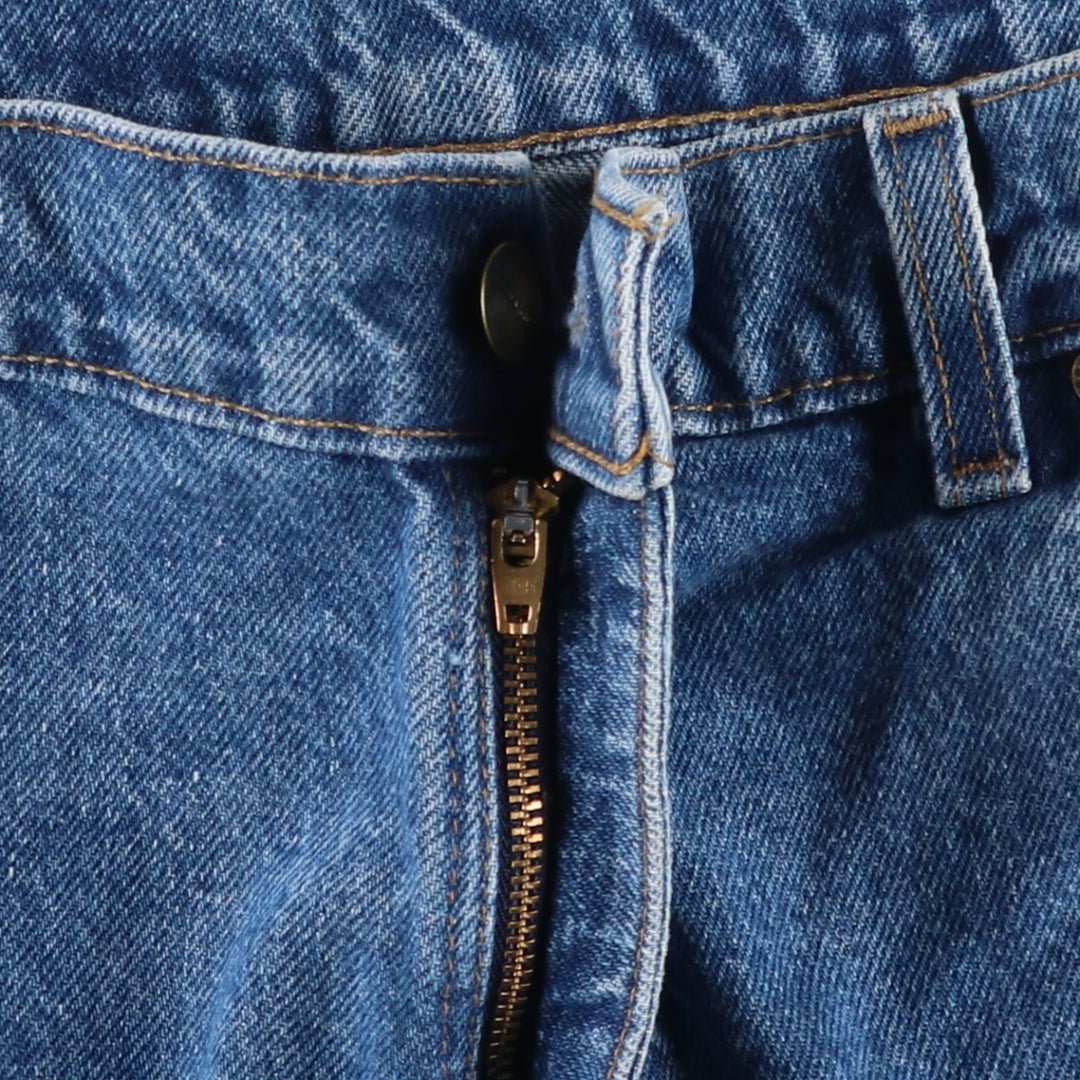 00'S Carhartt tapered denim pants for men, size w36 cotton blue type Vintage Second Hand