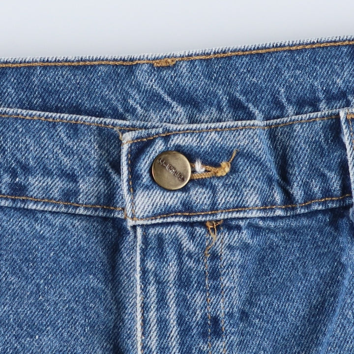 00'S Carhartt tapered denim pants for men, size w36 cotton blue type Vintage Second Hand