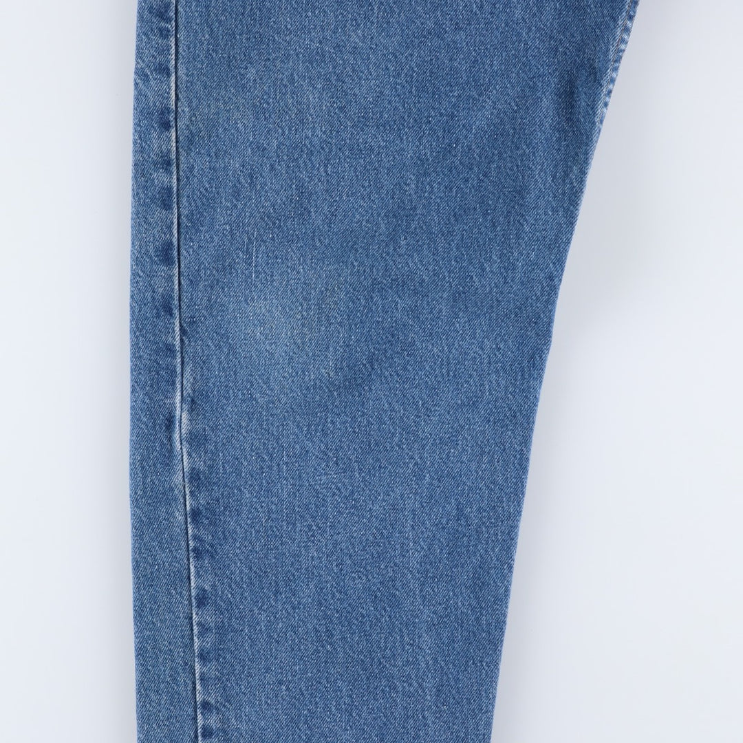 00'S Carhartt tapered denim pants for men, size w36 cotton blue type Vintage Second Hand