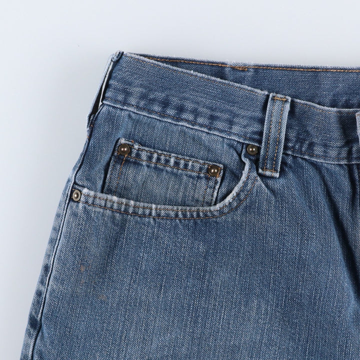 Carhartt Tapered Denim Pants for Men, W34 equivalent cotton blue type Vintage Second Hand