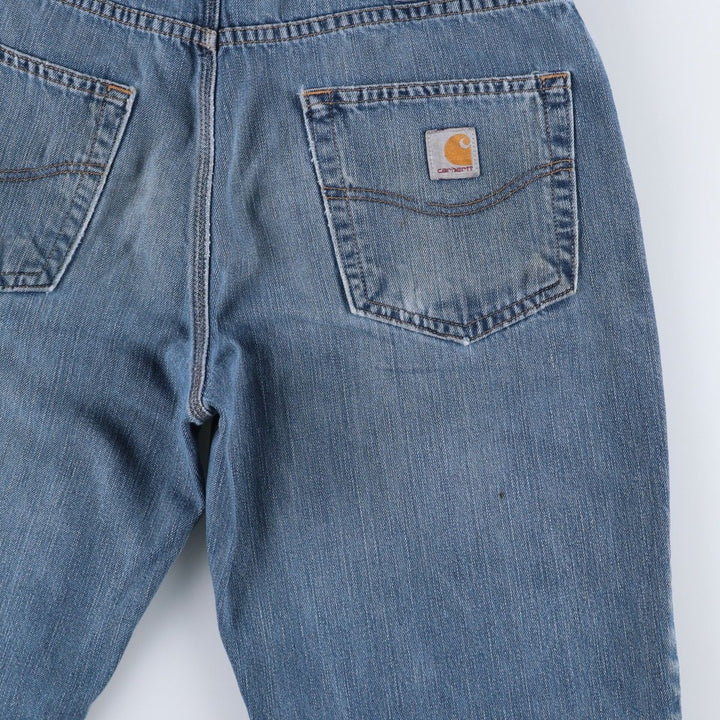 Carhartt Tapered Denim Pants for Men, W34 equivalent cotton blue type Vintage Second Hand