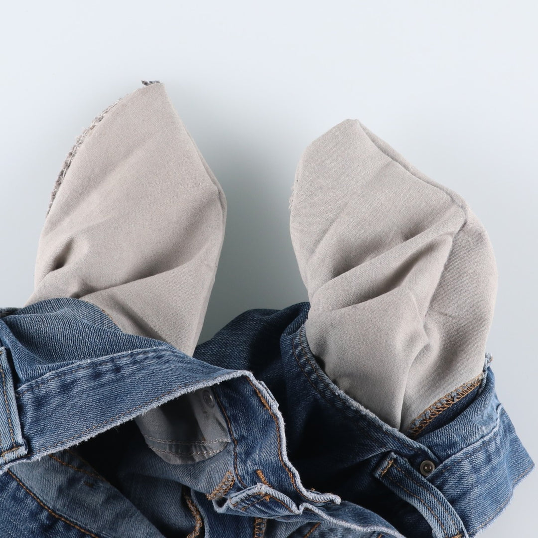 Carhartt Tapered Denim Pants for Men, W34 equivalent cotton blue type Vintage Second Hand