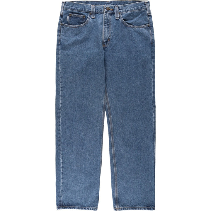 Carhartt Traditional FIT Tapered Denim Pants Men's W36 cotton blue type Vintage Second Hand