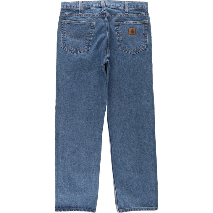 Carhartt Traditional FIT Tapered Denim Pants Men's W36 cotton blue type Vintage Second Hand