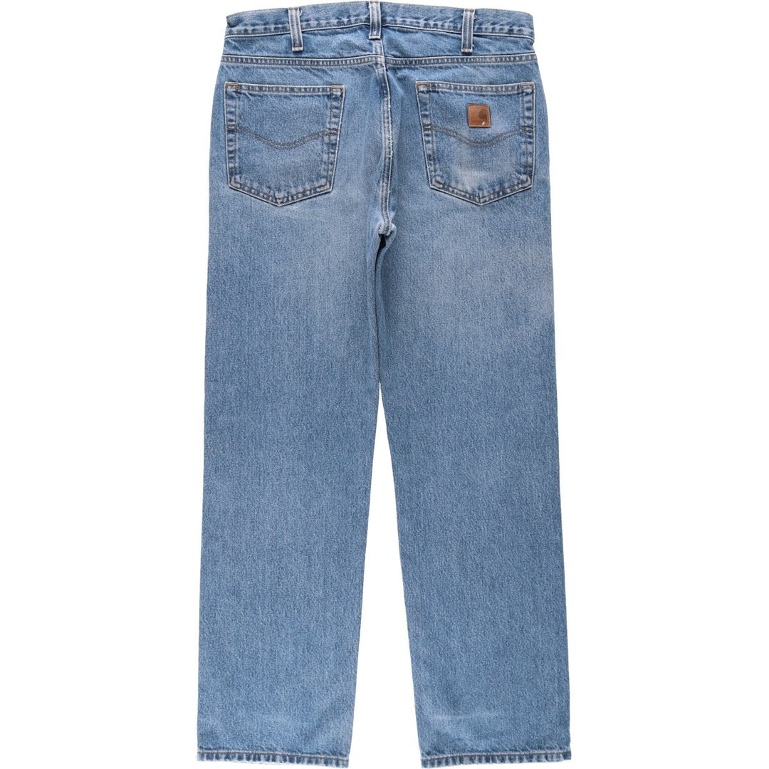 Carhartt Traditional FIT Straight Denim Pants, Men's, W36 equivalent cotton blue type Vintage Second Hand
