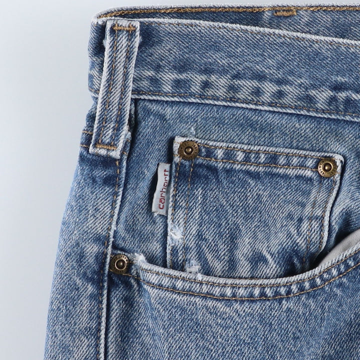 Carhartt Traditional FIT Straight Denim Pants, Men's, W36 equivalent cotton blue type Vintage Second Hand