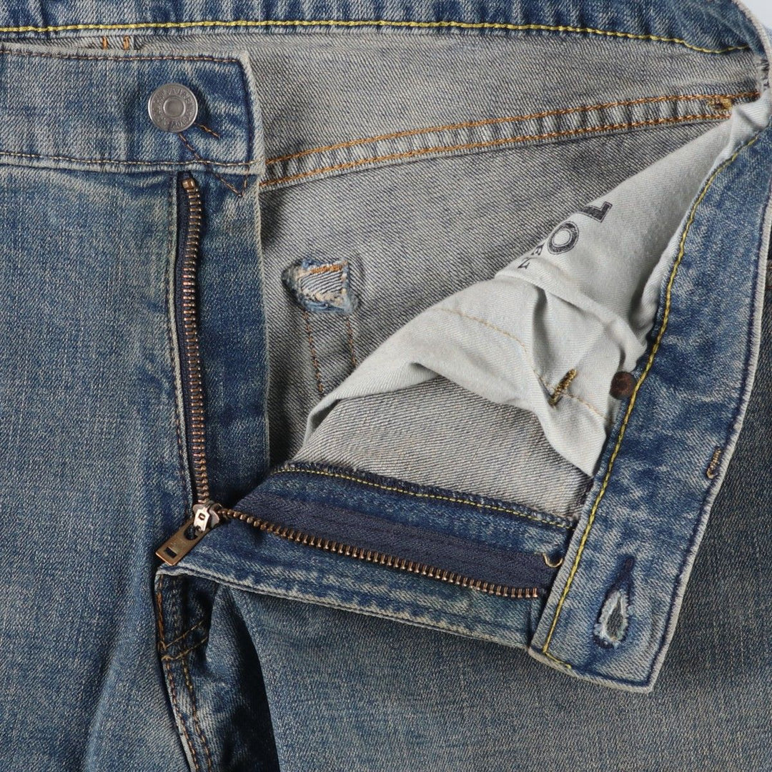Ralph Lauren POLO RALPH LAUREN straight denim pants for men, W36 equivalent cotton blue type Vintage Second Hand