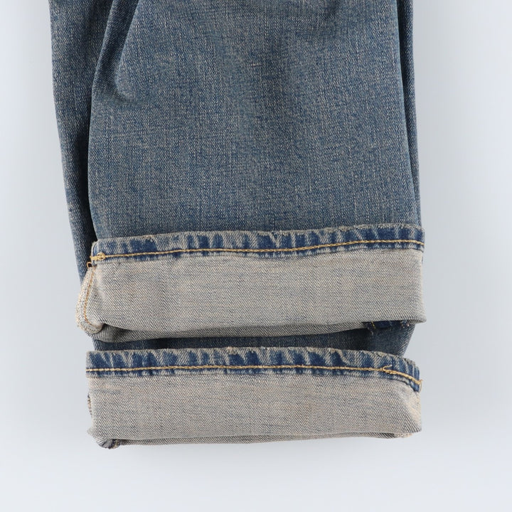 Ralph Lauren POLO RALPH LAUREN straight denim pants for men, W36 equivalent cotton blue type Vintage Second Hand