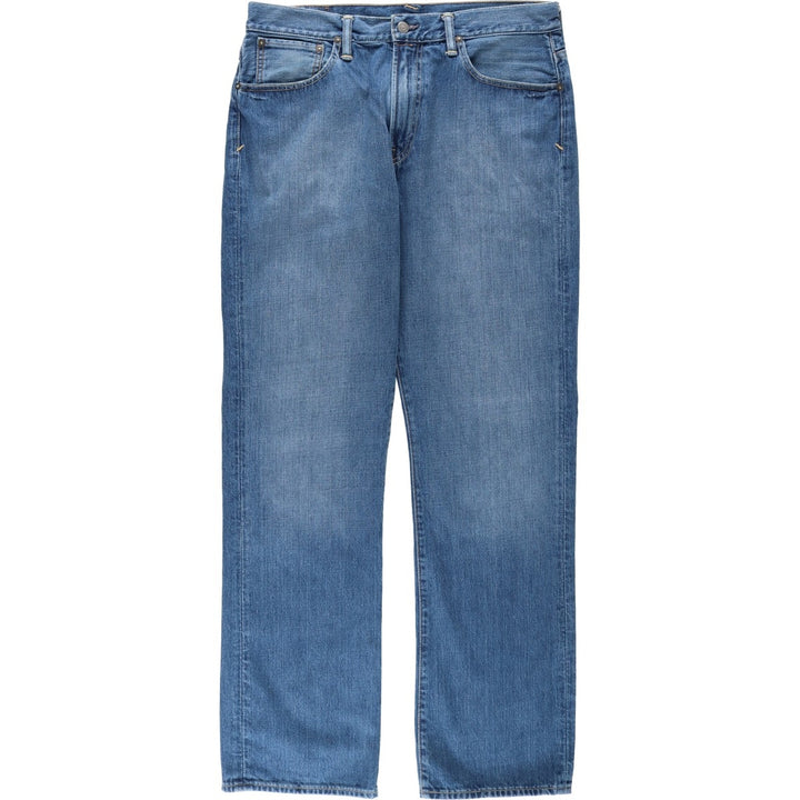Ralph Lauren straight-leg denim pants, men's size W35 (approx.) cotton blue type Vintage Second Hand
