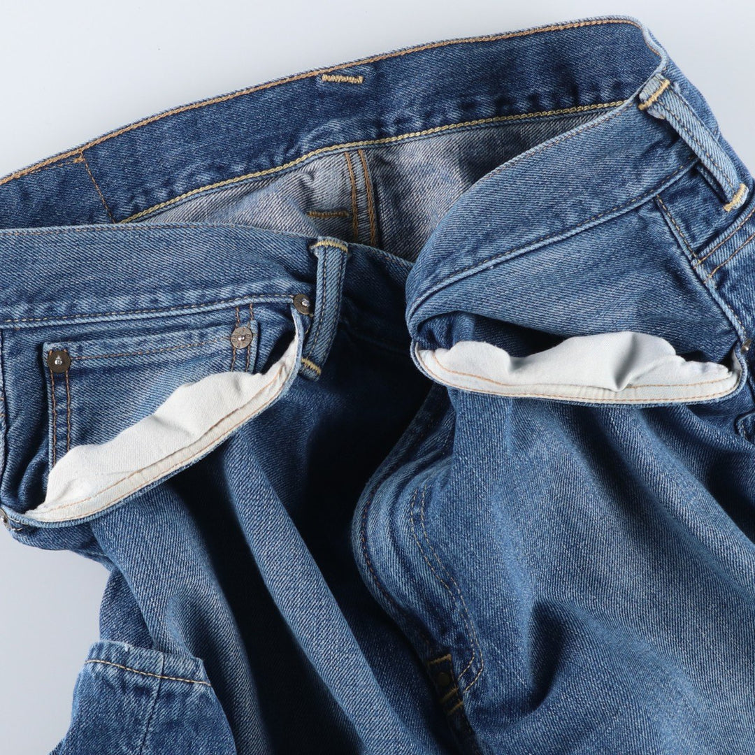 Ralph Lauren straight-leg denim pants, men's size W35 (approx.) cotton blue type Vintage Second Hand