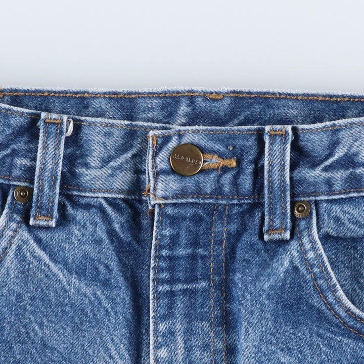 Carhartt Traditional Fit Tapered Denim Pants, Men's W32 (approx.), Zipper Fly cotton blue type Vintage Second Hand