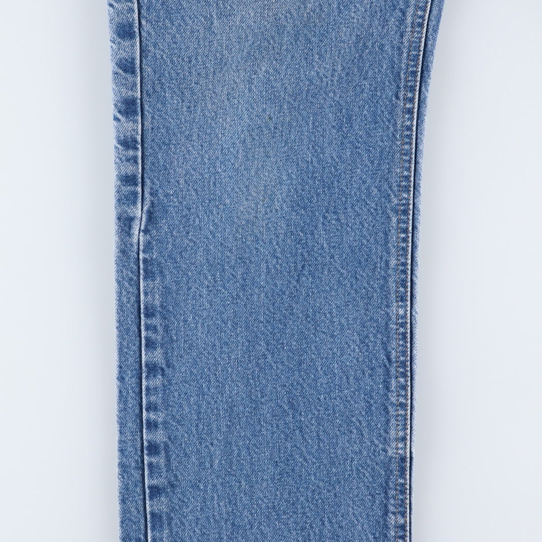 Carhartt Traditional Fit Tapered Denim Pants, Men's W32 (approx.), Zipper Fly cotton blue type Vintage Second Hand