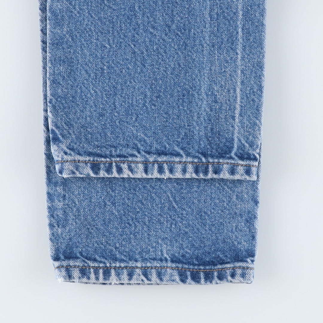 Carhartt Traditional Fit Tapered Denim Pants, Men's W32 (approx.), Zipper Fly cotton blue type Vintage Second Hand